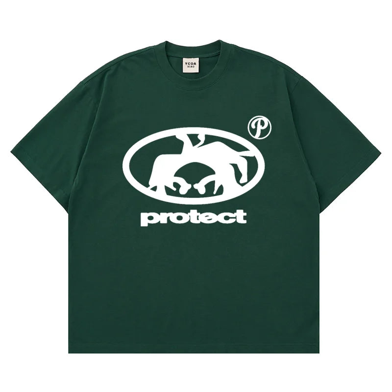 Men Oversized "Protect" T-Shirt