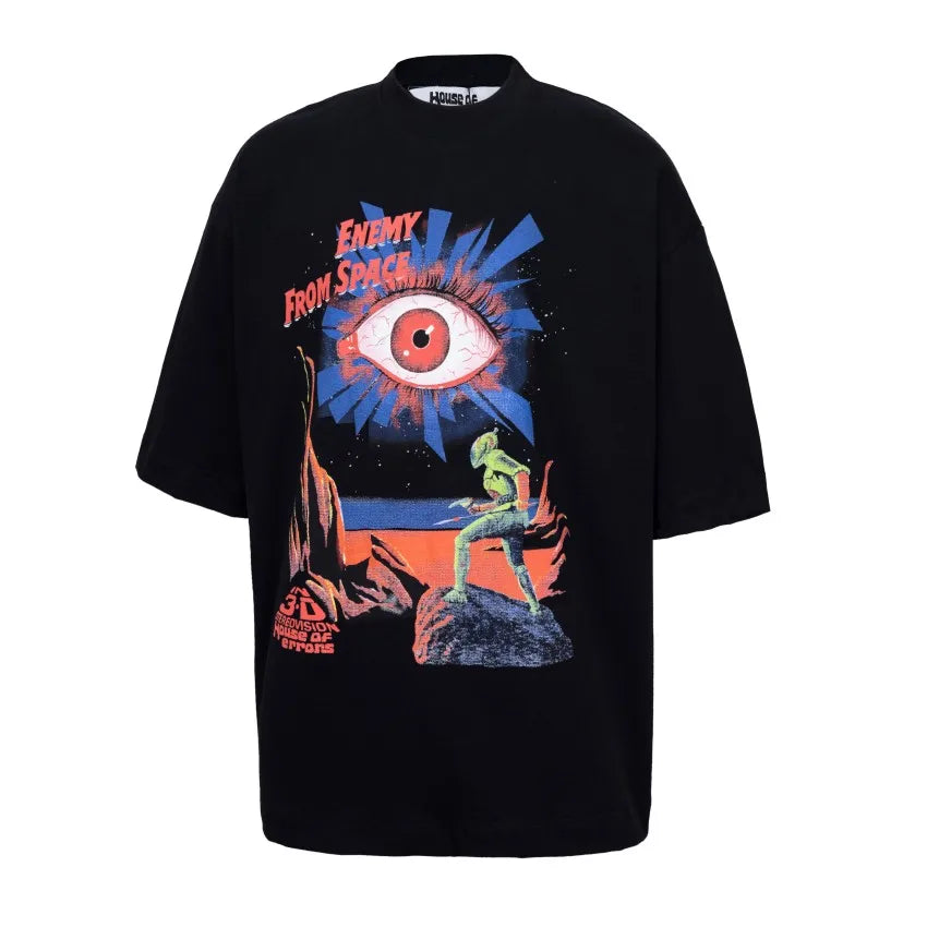 Oversized "House Of Errors Eye" T-shirt