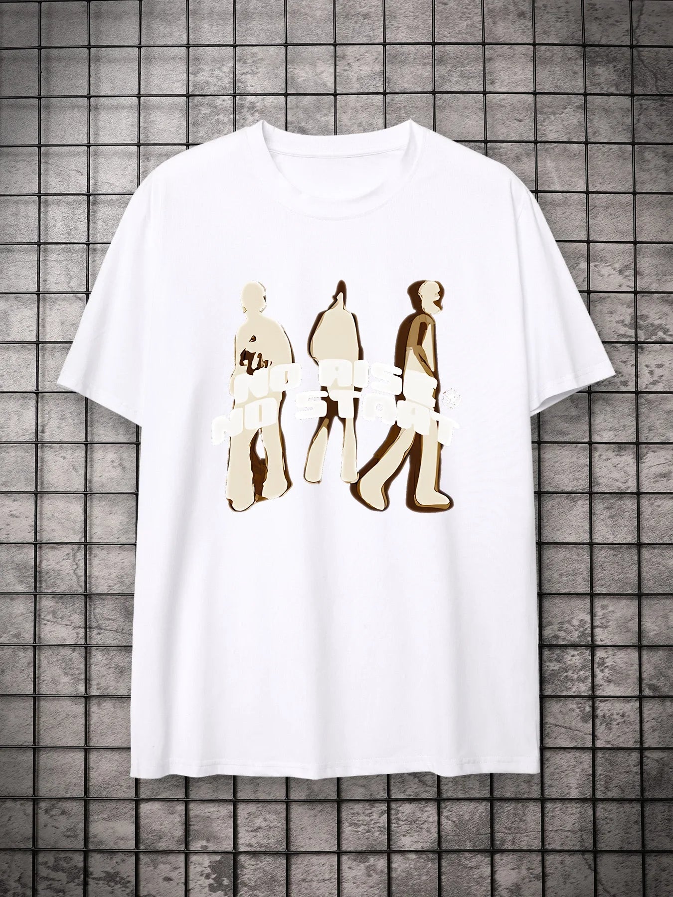 Oversized Graphic Tee : No rise No start