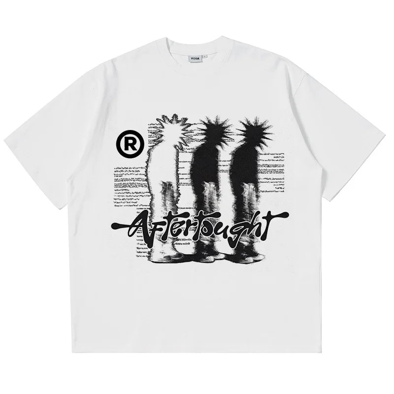 Oversized Graphic Tee “Shadow”