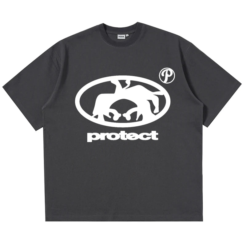 Men Oversized "Protect" T-Shirt