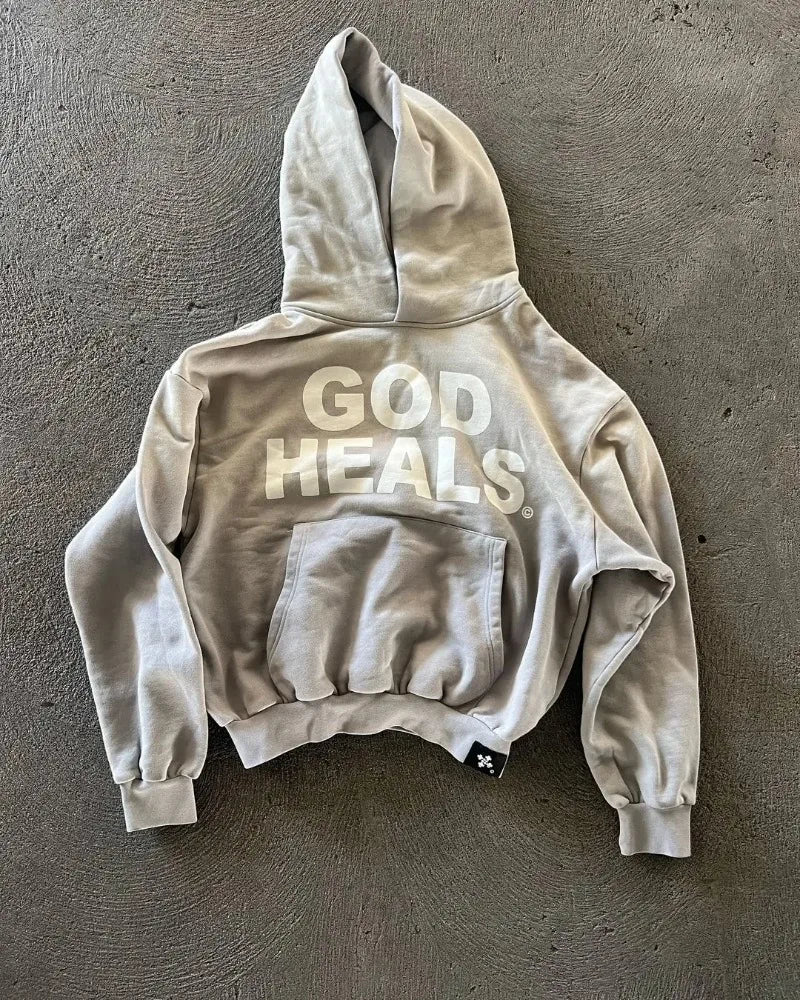 God Heals Oversized Hoodie
