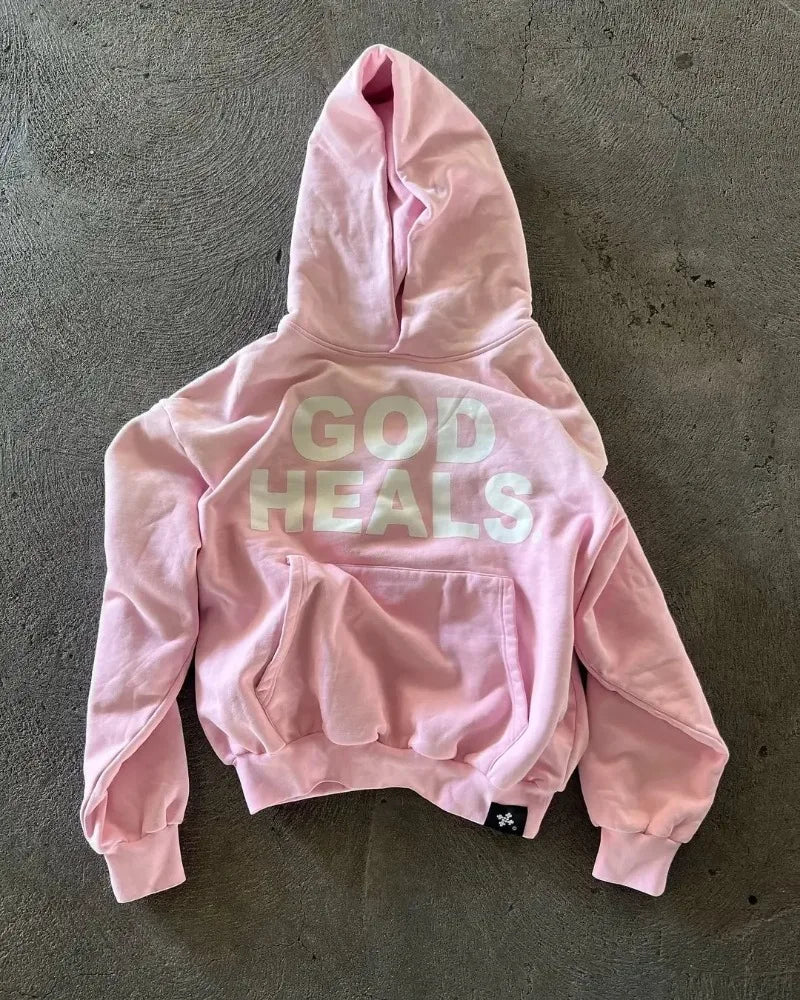 God Heals Oversized Hoodie