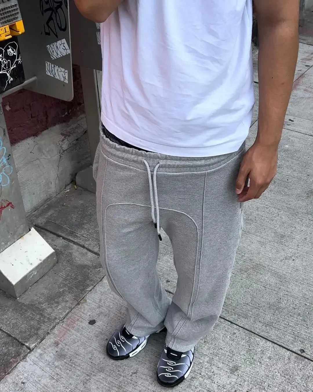 Oversized Lined Sweatpants Men