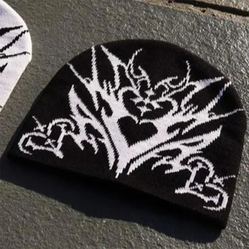 Y2k Knitted Beanie Korean Style